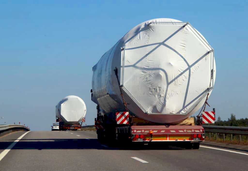over-dimensional freight